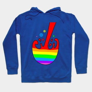 Rainbow splash Hoodie